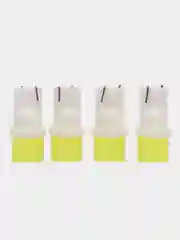 Желтый лампа габаритов (габаритная) светодиодная без цоколя T10 W5W, 12V LED 1 COB W2,1x9,5d