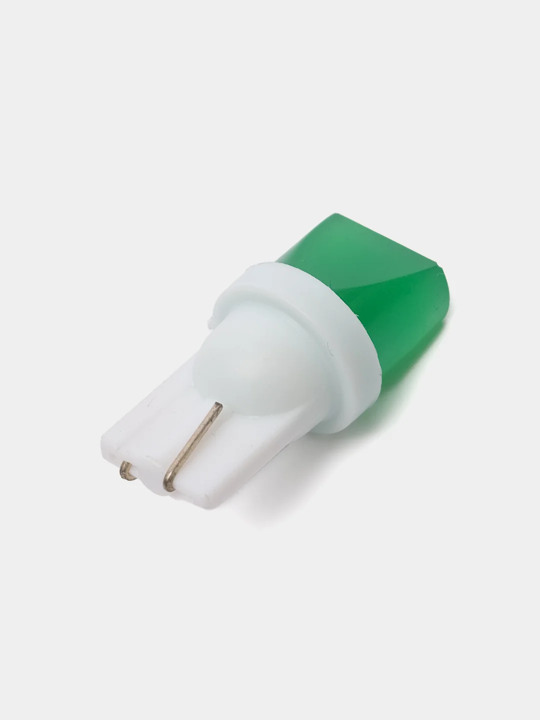 Зеленый лампа габаритов (габаритная) светодиодная без цоколя T10 W5W, 12V LED 1 COB W2,1x9,5d