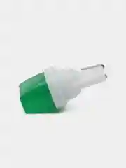 Зеленый лампа габаритов (габаритная) светодиодная без цоколя T10 W5W, 12V LED 1 COB W2,1x9,5d