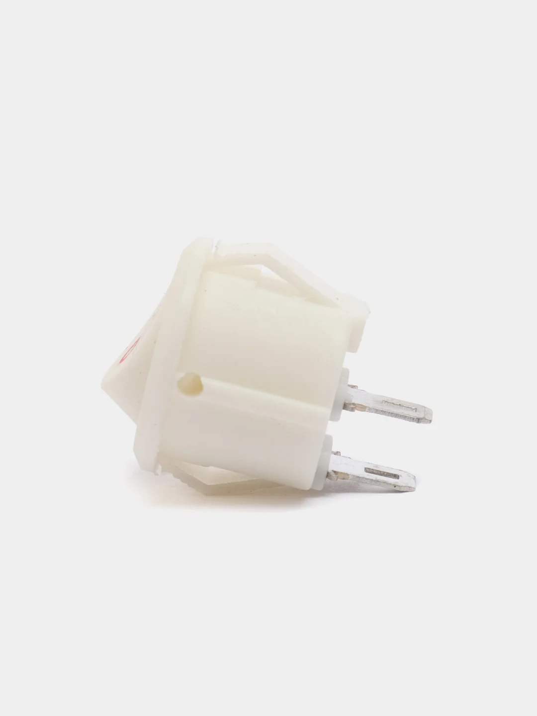 Переключатель KCD5-05 on-off 3A 250V (2 контакта) белый d=15мм