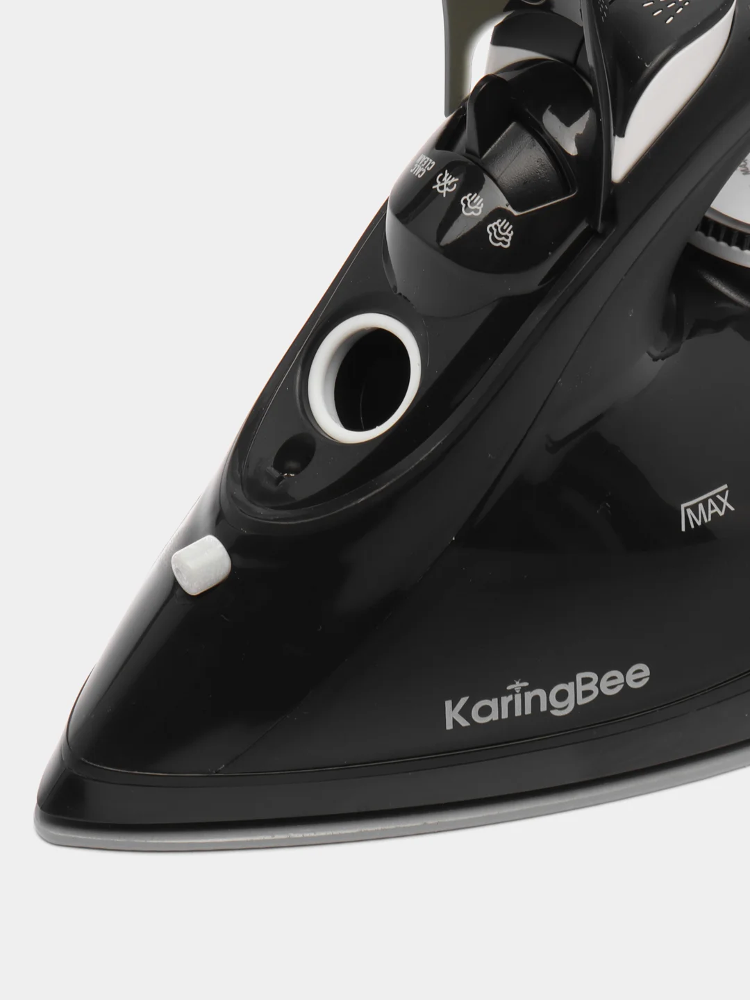 Черный утюг, ручной отпариватель для одежды KaringBee KB-EI001, черный, русская версия