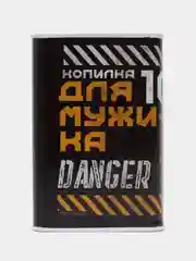 Копилка для денег, монет и купюр "Для мужика"