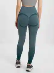 Зеленый лосины спортивные леггинсы для фитнеса