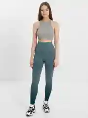 Зеленый лосины спортивные леггинсы для фитнеса