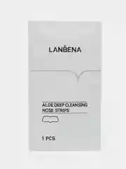 Lanbena Полоска-пластырь для глубокого очищения носа с алоэ вера