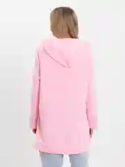 Розовый худи женское, с капюшоном, утепленное