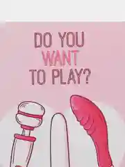 Открытка "Do you want to play?"