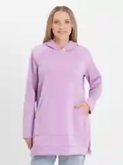 Лавандовый худи женское, с капюшоном, утепленное