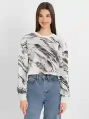 Бежевый топ женский, худи толстовка
