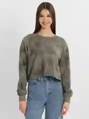 Зелёный хаки топ женский, худи толстовка
