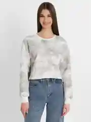 Белый топ женский, худи толстовка