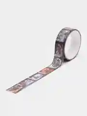 Бирюзовый клейкая лента / скотч по мотивам аниме "Demon Slayer" (Клинок рассекающий демонов)