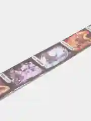 Бирюзовый клейкая лента / скотч по мотивам аниме "Demon Slayer" (Клинок рассекающий демонов)