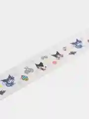 Багровый стикерпак, стикеры Hello Kitty, наклейки Куроми, декоративный скотч по аниме Куроми