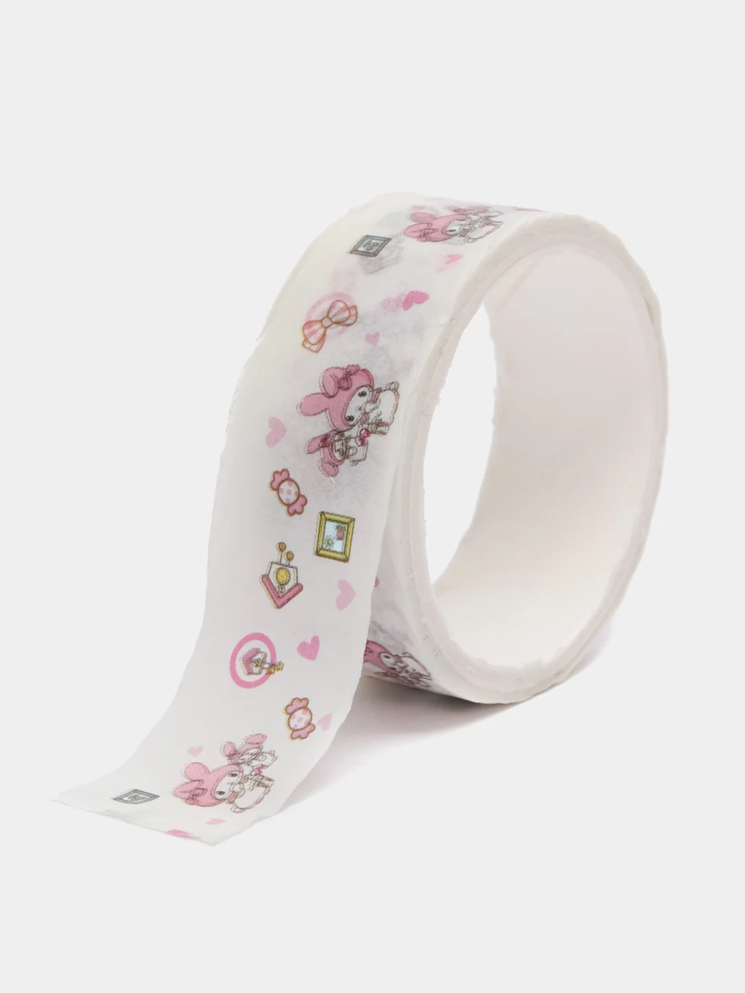 Бежевый стикерпак, стикеры Hello Kitty, наклейки Куроми, декоративный скотч по аниме Куроми