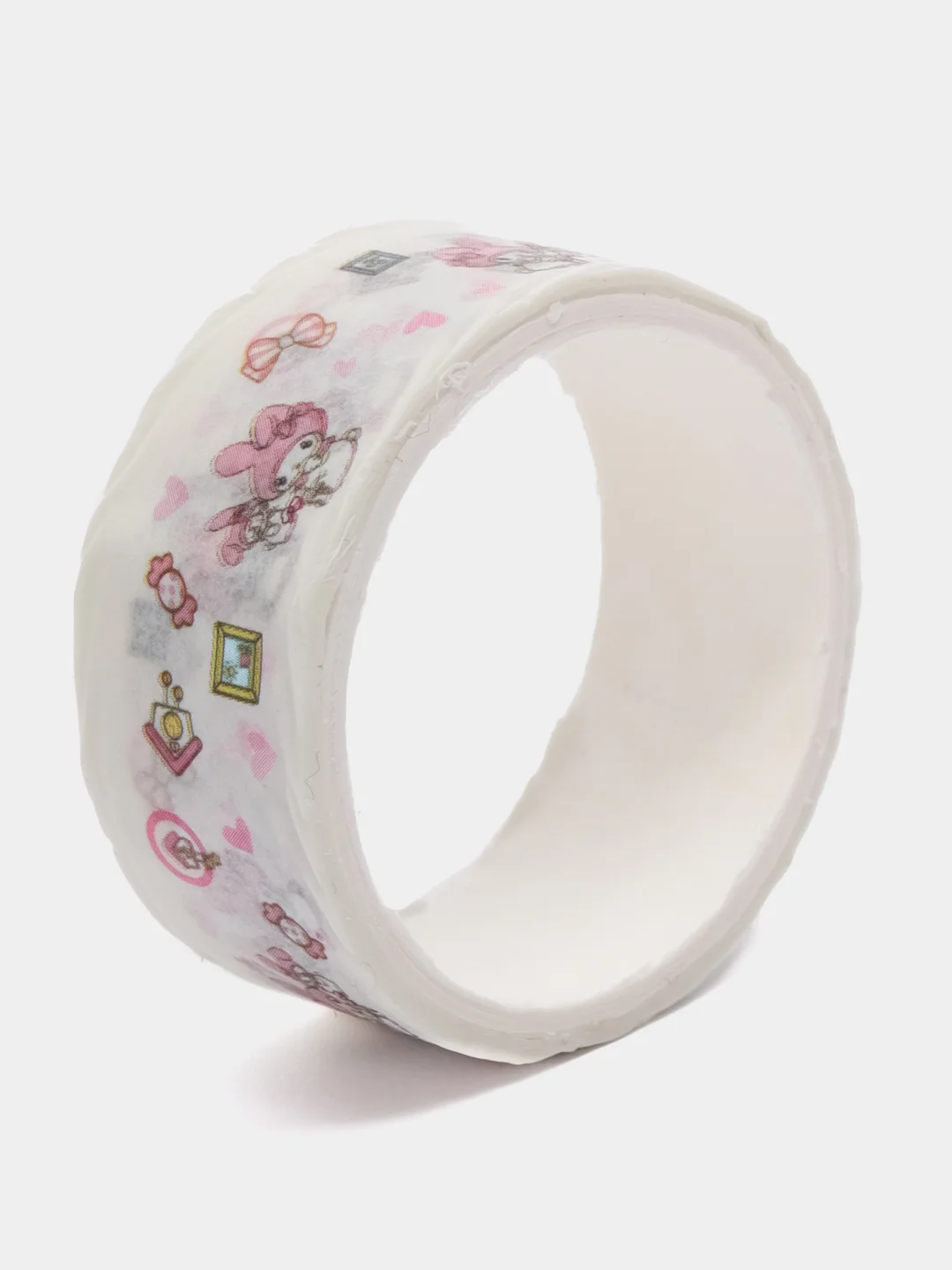 Бежевый стикерпак, стикеры Hello Kitty, наклейки Куроми, декоративный скотч по аниме Куроми