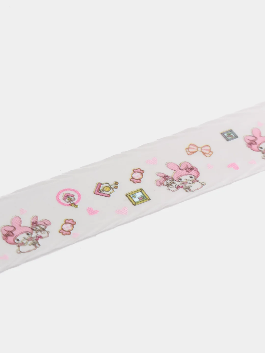Бежевый стикерпак, стикеры Hello Kitty, наклейки Куроми, декоративный скотч по аниме Куроми
