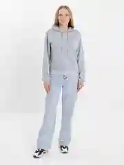 Белый худи унисекс, оверсайз