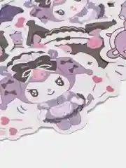 Золотой наклейки для стикербомбинга, Kuromi, Melody, Hello Kitty, Sinnamoroll. Стикерпак, Куроми