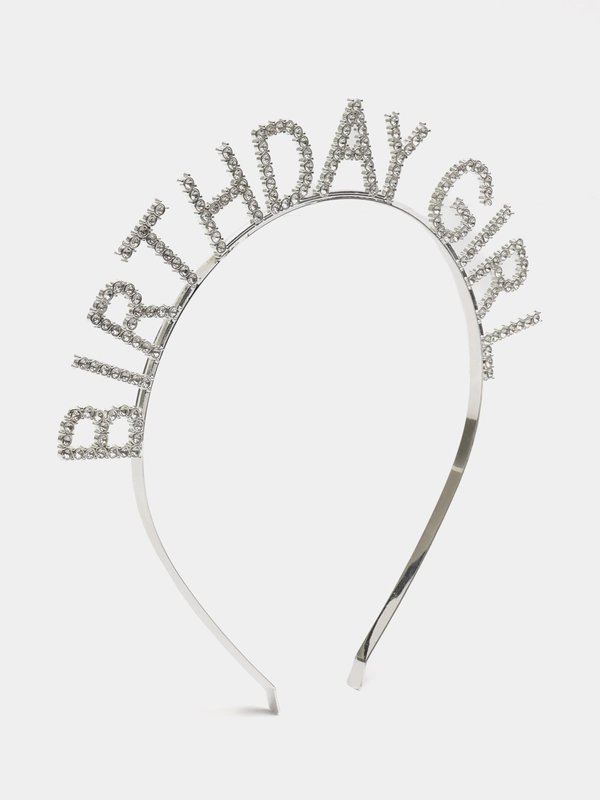 Ободок на день рождения Birthday Girl , Ободок для волос праздничный