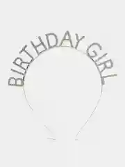 Ободок на день рождения Birthday Girl , Ободок для волос праздничный
