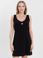 Ночная сорочка корона КС1509П2 чёрный, KLERY