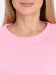 Розовый свитшот женский
