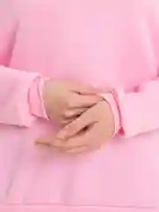 Розовый свитшот женский