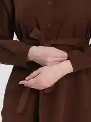 Черный повседневное платье