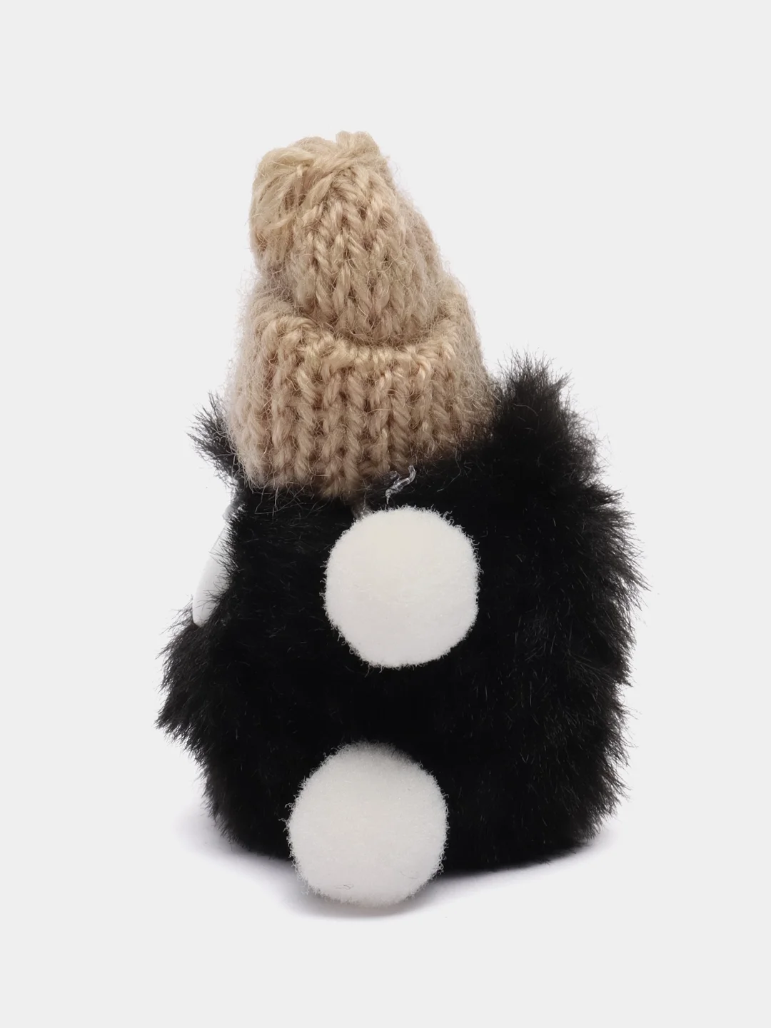 Угольный мягкая игрушка - брелок, подвеска кошка, зайчик, котёнок на сумку, рюкзак, портфель