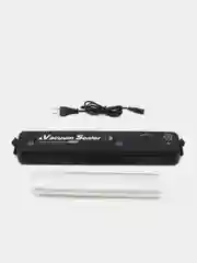 Черный вакууматор Vacuum sealer  (Вакуумный упаковщик)