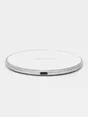 Белый беспроводное зарядное устройство Borofone BQ3 Pro Ultra slim 15W для автомобиля