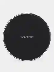 Черный беспроводное зарядное устройство Borofone BQ3 Pro Ultra slim 15W для автомобиля