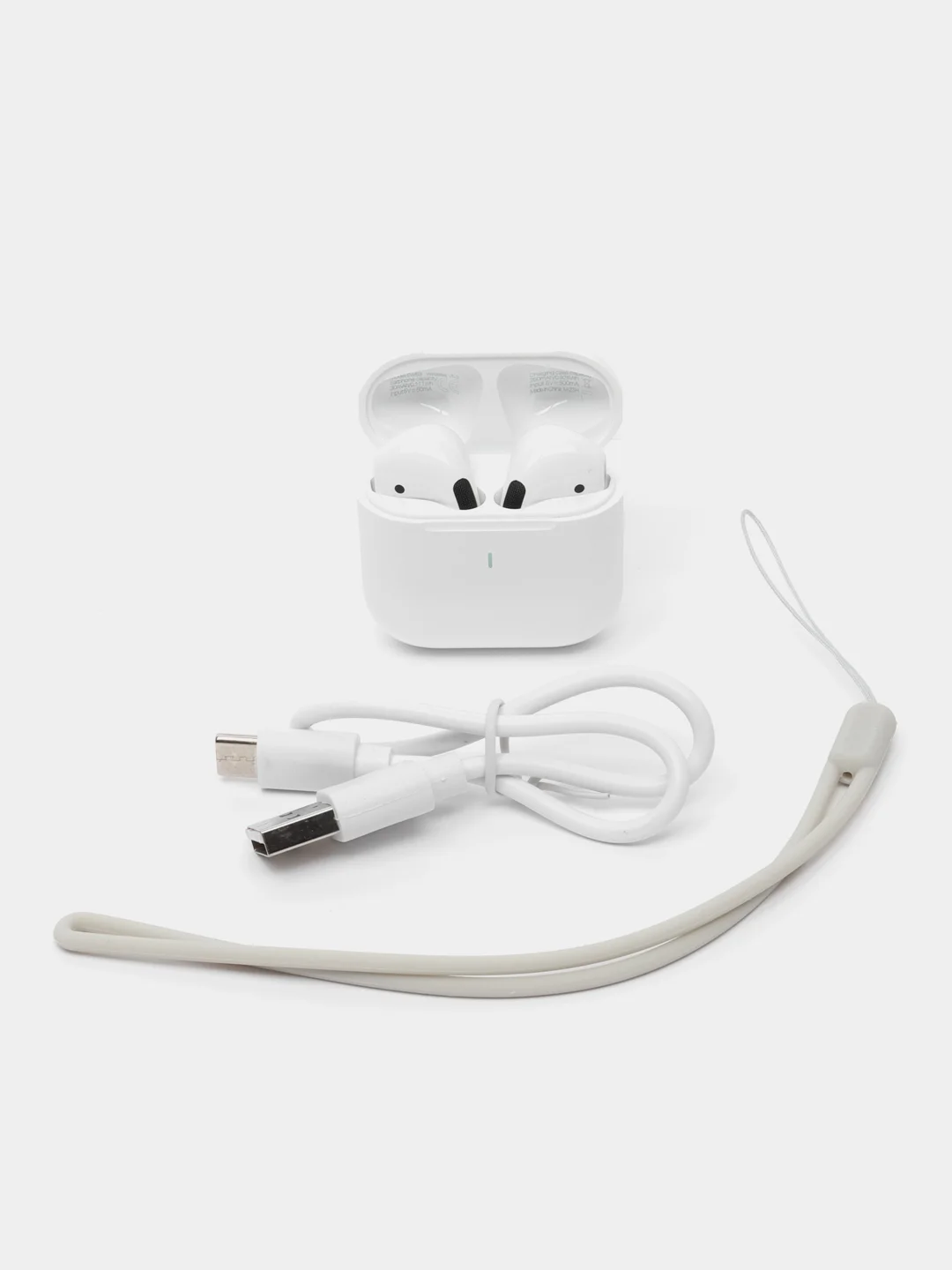 Белый беспроводные наушники Hoco EW 53 Bluetooth с сенсорным управлением с шумоподавлением