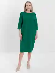 Зеленый платье женское свободное, праздничное, нарядное, коктейльное, повседневное