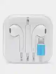 Проводная гарнитура наушники EarPods (Lightning) белый