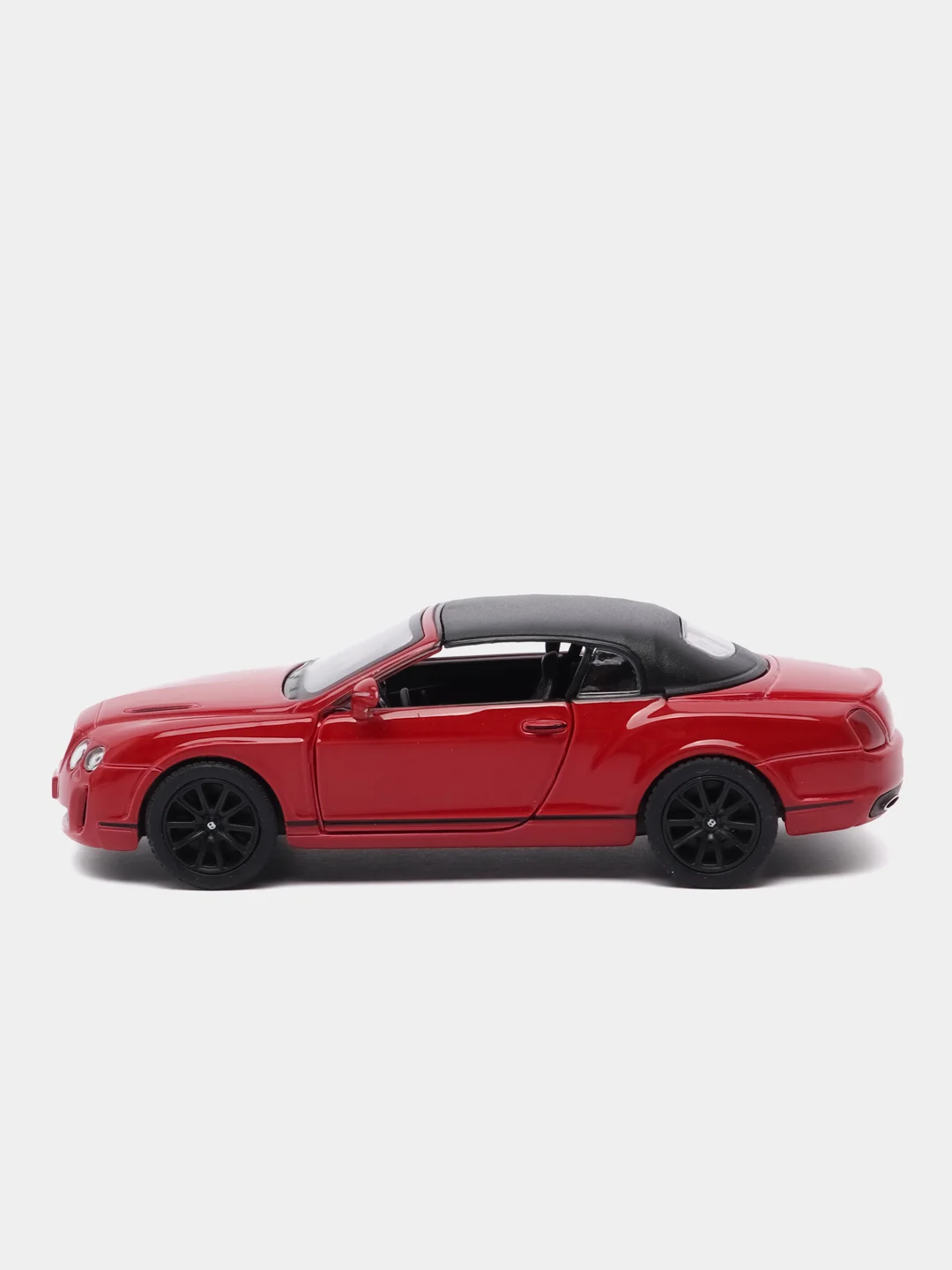 Красный машинка металлическая Bentley Continental Supersports Convertible KT5353D 1:38 /Kinsmart/