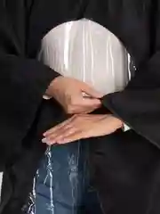 Пеньюар парикмахерский с окошком, черный