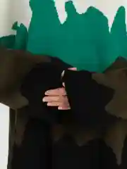 Джемпер женский поло оверсайз