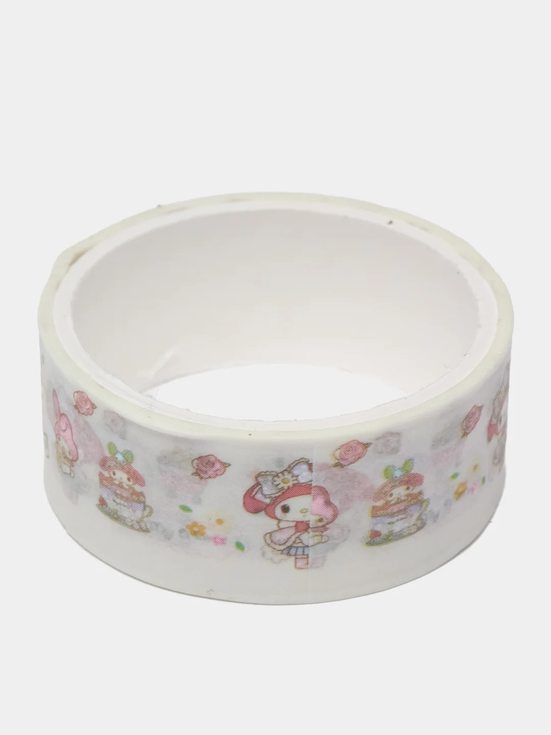 Белый стикерпак, стикеры Hello Kitty, наклейки Куроми, декоративный скотч по аниме Куроми