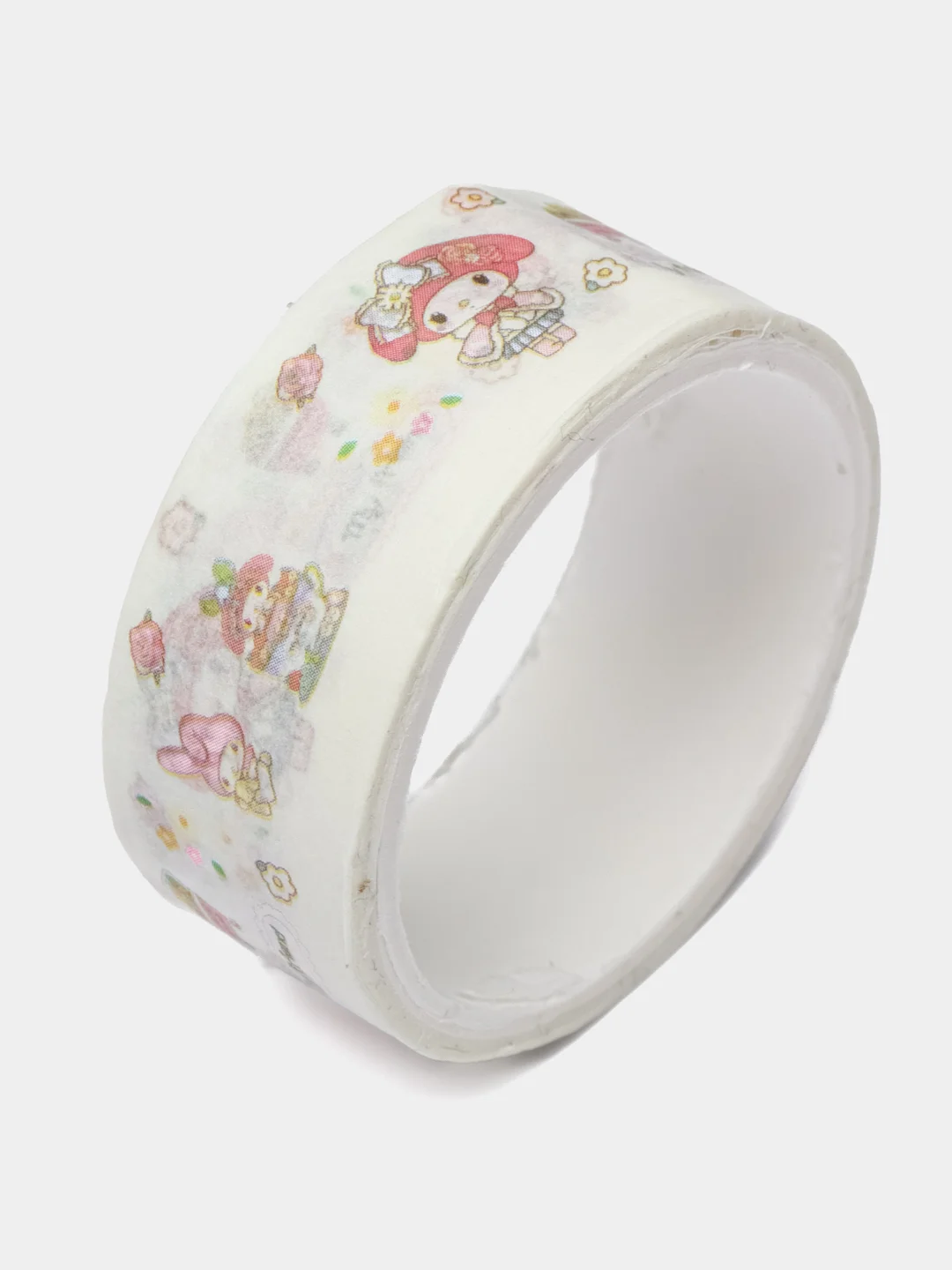 Белый стикерпак, стикеры Hello Kitty, наклейки Куроми, декоративный скотч по аниме Куроми