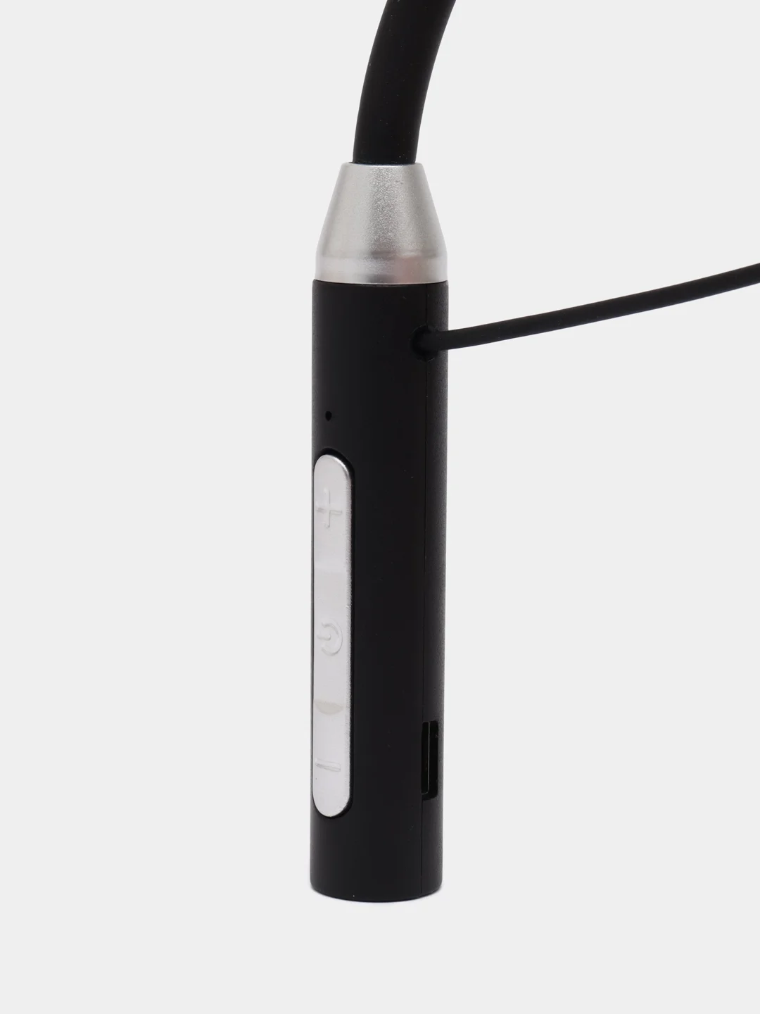Черный беспроводные наушники блютуз, спортивные на шею с микрофоном, bluetooth наушники