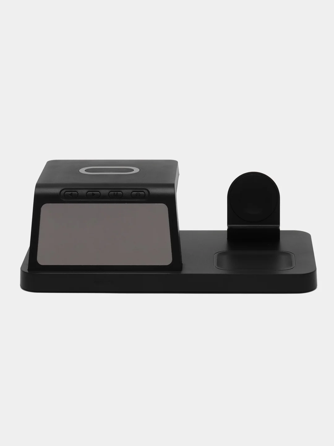 Беспроводная зарядка док-станция Wireless Charger с часами
