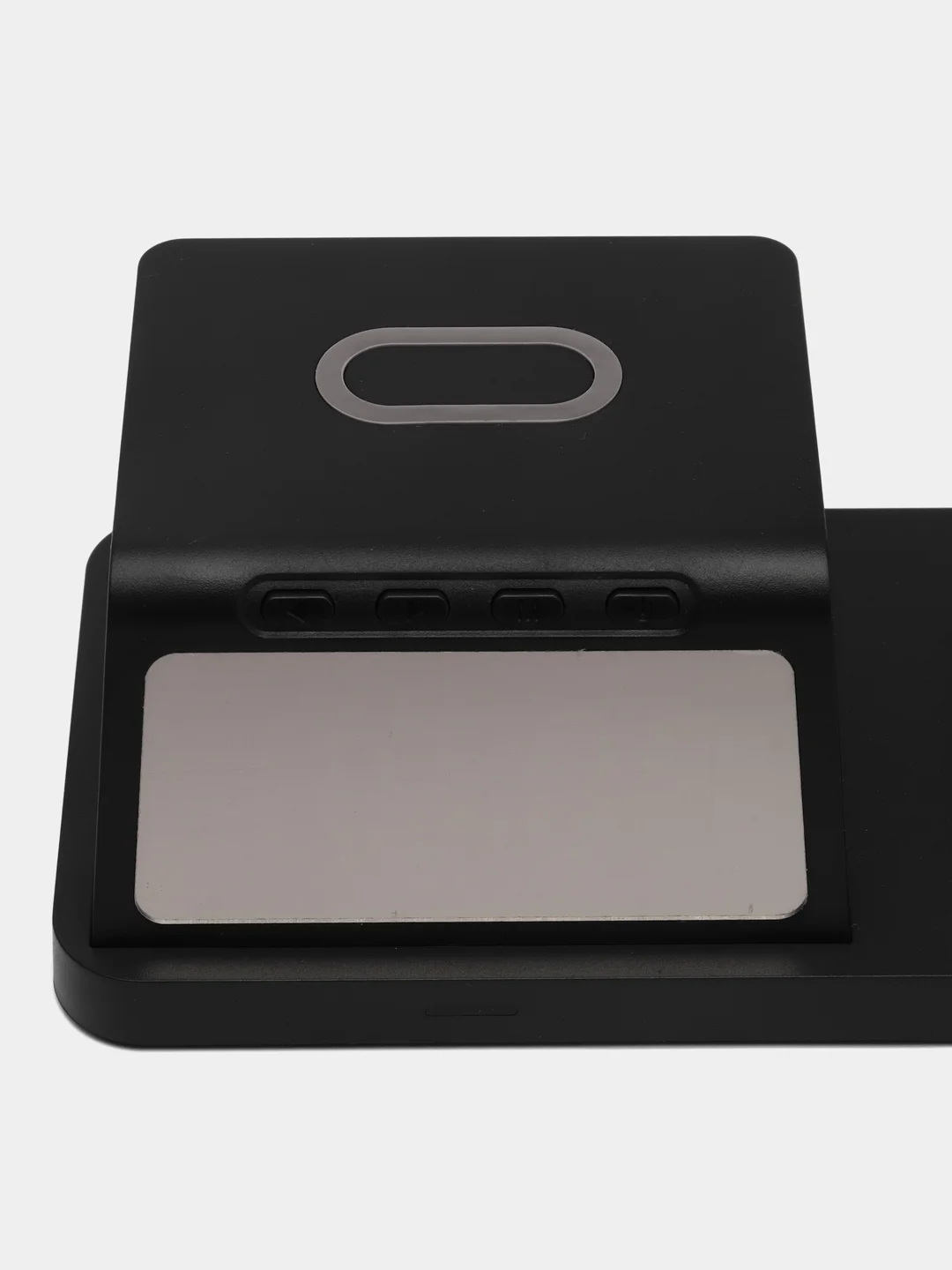 Беспроводная зарядка док-станция Wireless Charger с часами