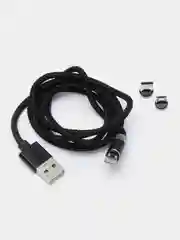 Серый магнитный USB-кабель для зарядки телефона