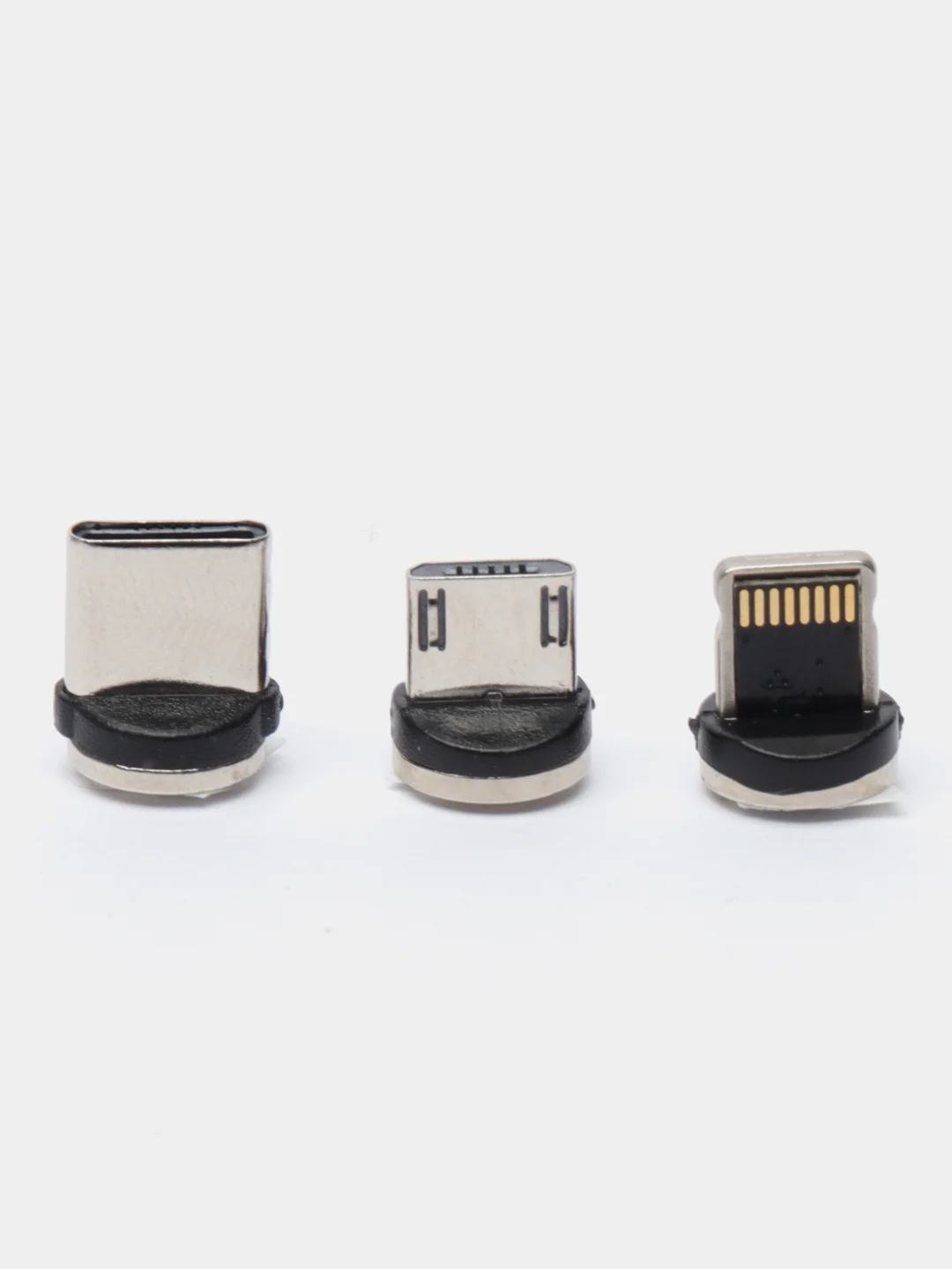 Серый магнитный USB-кабель для зарядки телефона