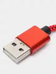 Красный магнитный USB-кабель для зарядки телефона