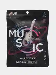 Розовый беспроводные наушники Bluetooth спортивные на шею с микрофоном игровые