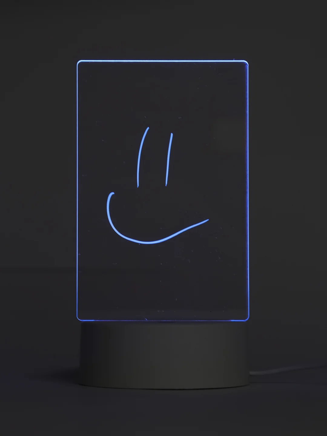 Белый ночник с маркером и пультом управления, рисование, USB, LED-подсветка