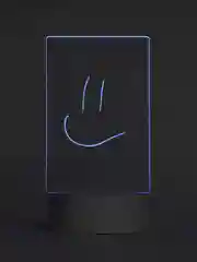 Белый ночник с маркером и пультом управления, рисование, USB, LED-подсветка
